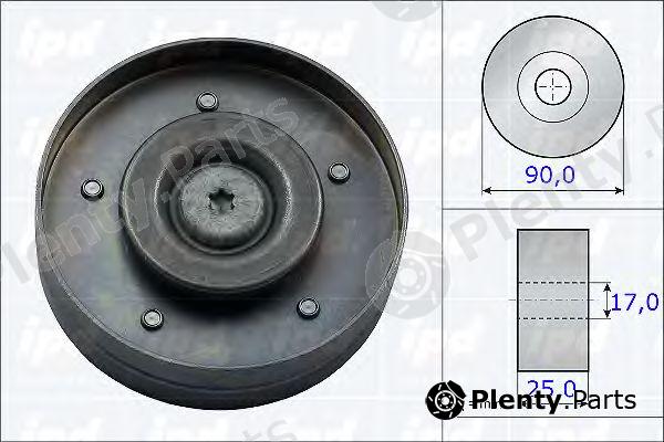  IPD part 15-3831 (153831) Deflection/Guide Pulley, v-ribbed belt