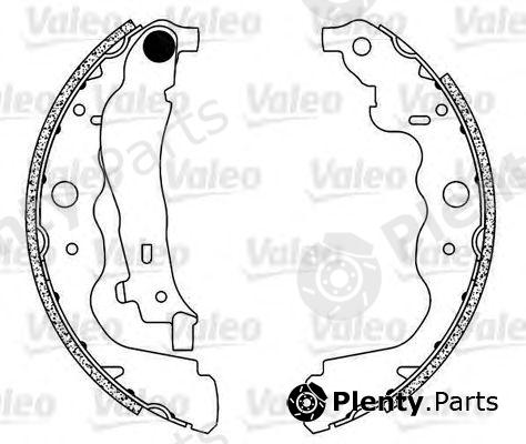  VALEO part 564104 Brake Shoe Set