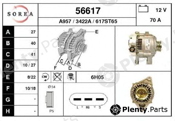  EAI part 56617 Alternator