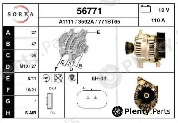  EAI part 56771 Alternator