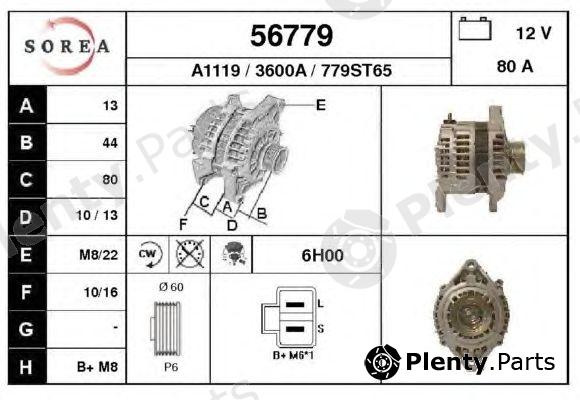  EAI part 56779 Alternator