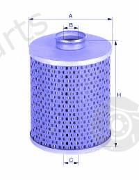  UNICO FILTER part LE8120/7 (LE81207) Hydraulic Filter, steering system