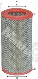  MFILTER part A824 Air Filter