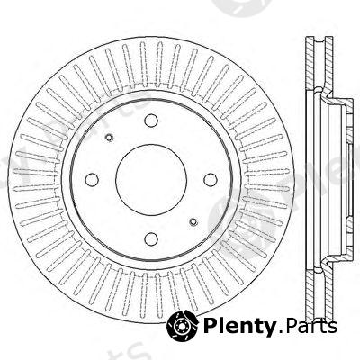  JURID part 562573JC Brake Disc