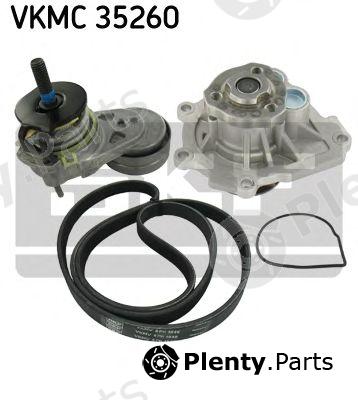  SKF part VKMC35260 Water Pump + V-Ribbed Belt Kit