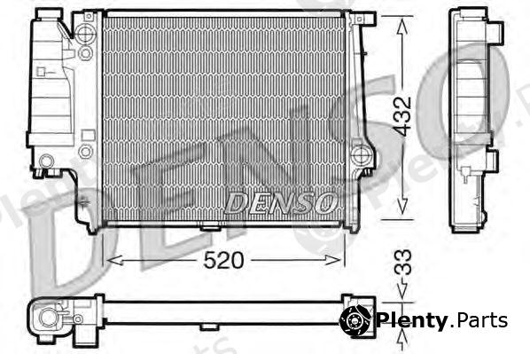  DENSO part DRM05060 Radiator, engine cooling