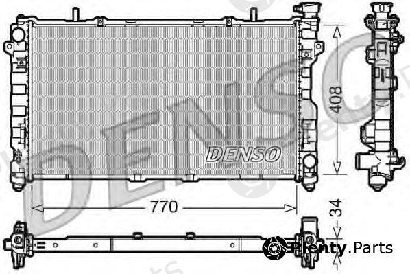  DENSO part DRM06012 Radiator, engine cooling