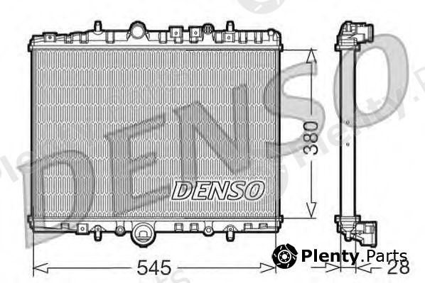  DENSO part DRM07056 Radiator, engine cooling
