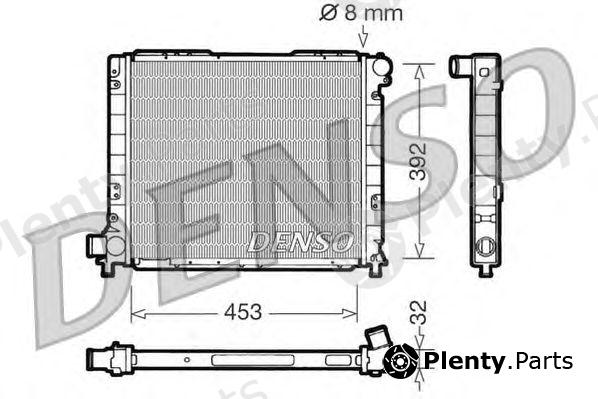  DENSO part DRM09052 Radiator, engine cooling