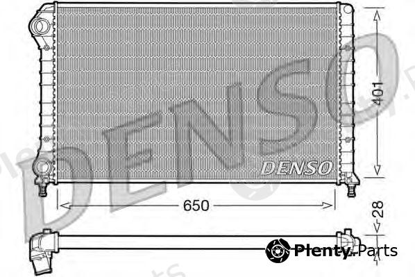  DENSO part DRM09061 Radiator, engine cooling