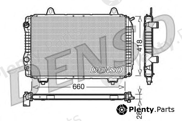  DENSO part DRM09071 Radiator, engine cooling