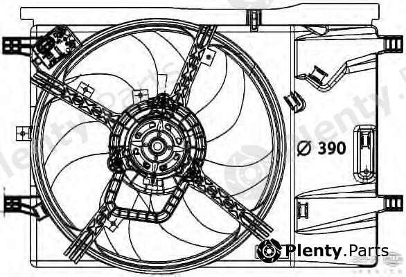  HELLA part 8EW376729-651 (8EW376729651) Fan, A/C condenser
