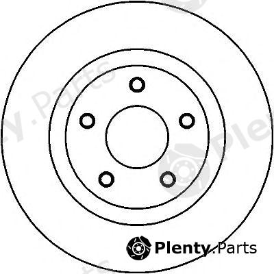  HELLA part 8DD355114-601 (8DD355114601) Brake Disc