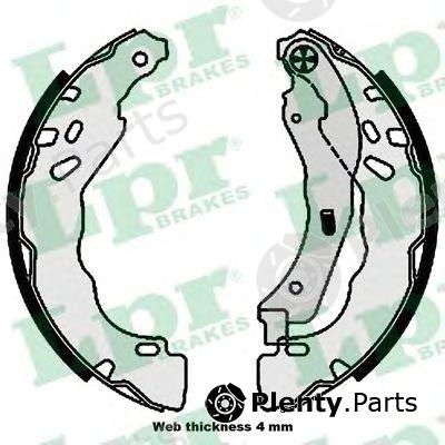  LPR part 01109 Brake Shoe Set