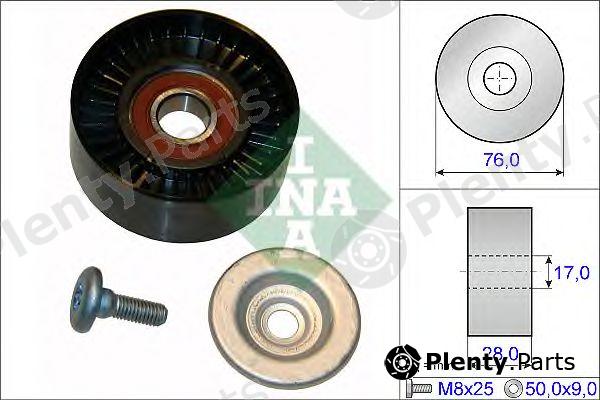 INA part 532064810 Deflection/Guide Pulley, v-ribbed belt