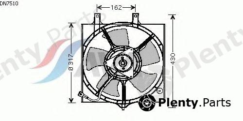  AVA QUALITY COOLING part DN7510 Fan, radiator
