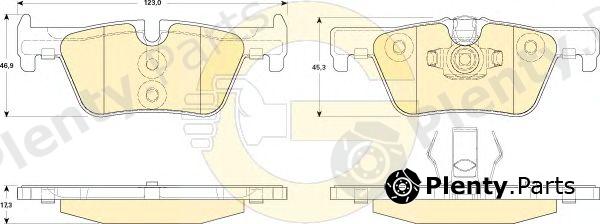  GIRLING part 6119192 Brake Pad Set, disc brake