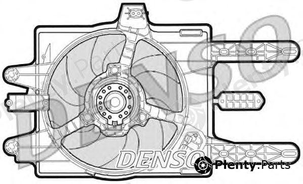  DENSO part DER09030 Fan, radiator