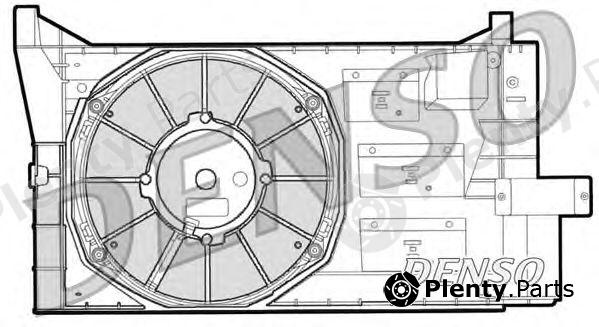  DENSO part DER09050 Fan, radiator