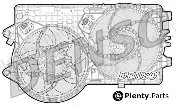  DENSO part DER09093 Fan, radiator