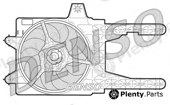  DENSO part DER09245 Fan, radiator