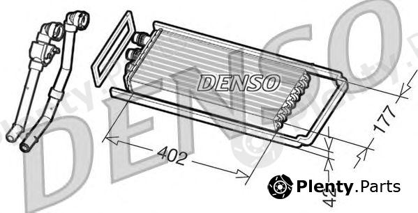  DENSO part DRR12101 Heat Exchanger, interior heating