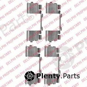 DELPHI part LX0479 Accessory Kit, disc brake pads