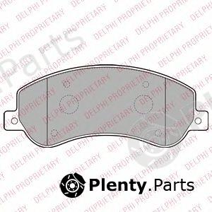  DELPHI part LP2257 Brake Pad Set, disc brake