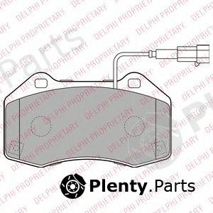  DELPHI part LP2280 Brake Pad Set, disc brake