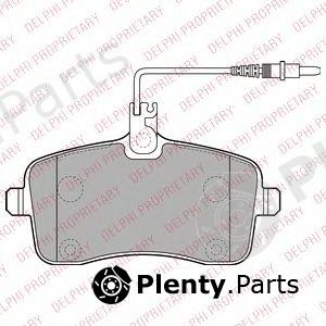  DELPHI part LP2282 Brake Pad Set, disc brake