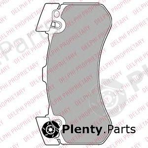  DELPHI part LP2283 Brake Pad Set, disc brake