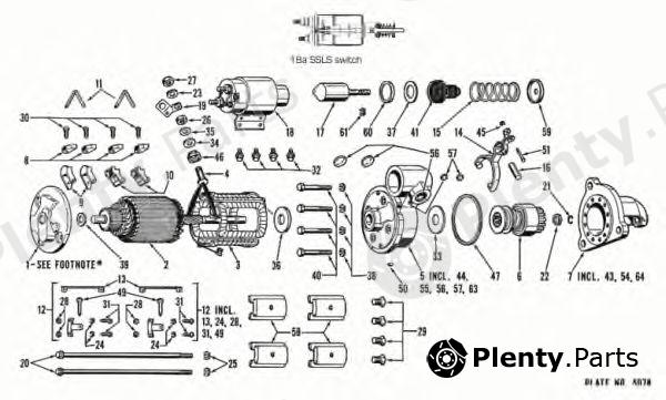  DELCO REMY part 1113353 Starter