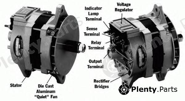  DELCO REMY part 19011108 Alternator
