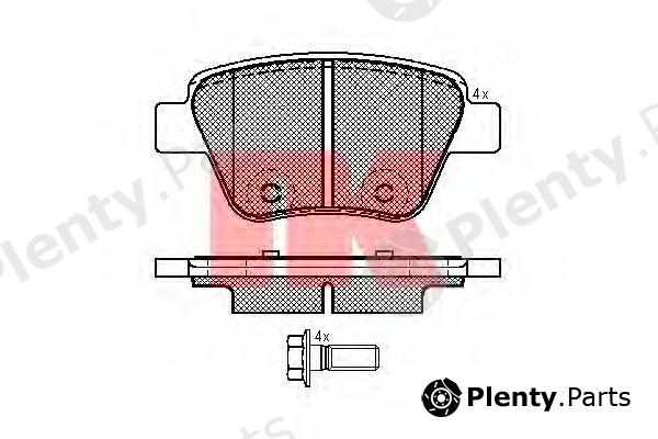  NK part 2247101 Brake Pad Set, disc brake