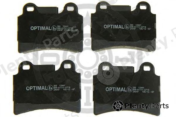  OPTIMAL part 12441 Brake Pad Set, disc brake