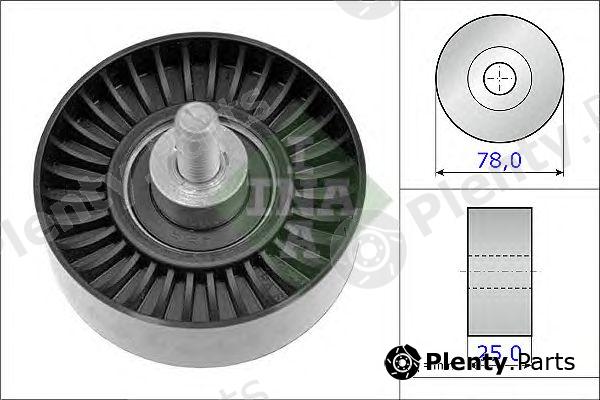  INA part 532070510 Deflection/Guide Pulley, v-ribbed belt