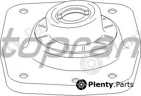  TOPRAN part 722360 Top Strut Mounting