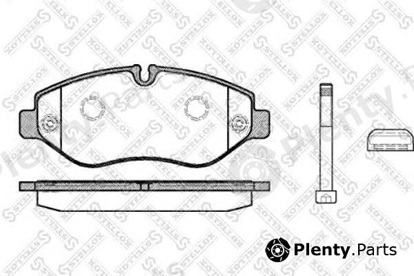  STELLOX part 001093B-SX (001093BSX) Brake Pad Set, disc brake