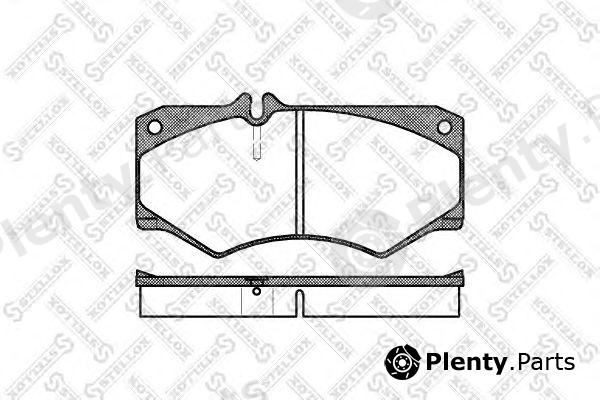  STELLOX part 058030SX Brake Pad Set, disc brake