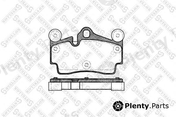  STELLOX part 1007000SX Brake Pad Set, disc brake