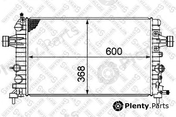  STELLOX part 10-25176-SX (1025176SX) Radiator, engine cooling
