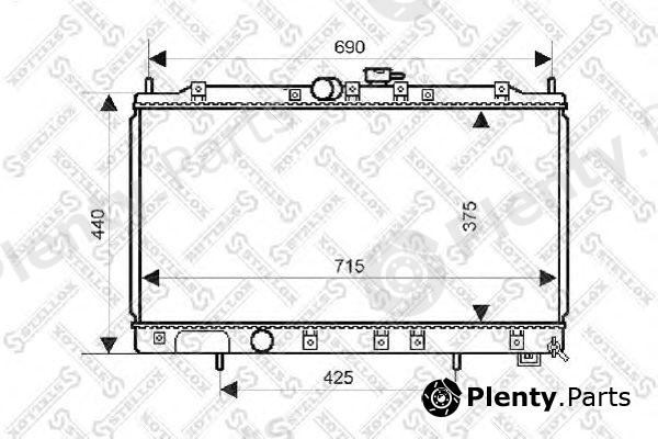  STELLOX part 10-25179-SX (1025179SX) Radiator, engine cooling