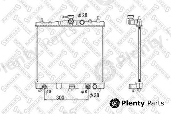  STELLOX part 10-25190-SX (1025190SX) Radiator, engine cooling