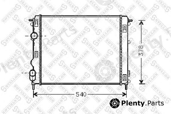  STELLOX part 10-25192-SX (1025192SX) Radiator, engine cooling