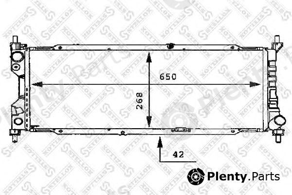  STELLOX part 10-25203-SX (1025203SX) Radiator, engine cooling