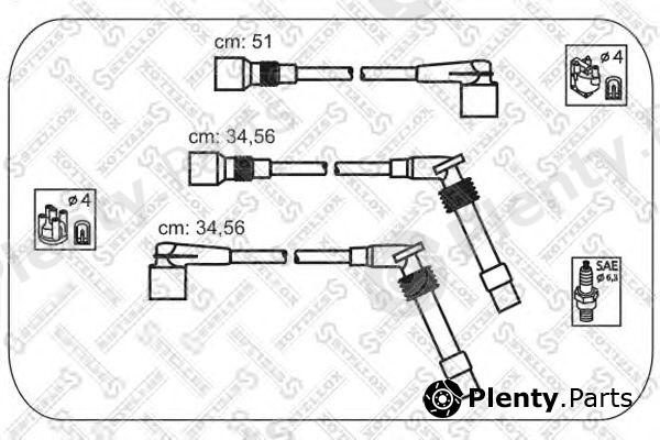  STELLOX part 10-38538-SX (1038538SX) Ignition Cable Kit