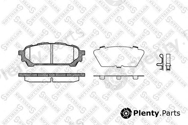  STELLOX part 1187001L-SX (1187001LSX) Brake Pad Set, disc brake