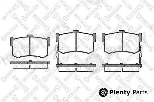  STELLOX part 253002-SX (253002SX) Brake Pad Set, disc brake