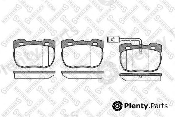  STELLOX part 281000B-SX (281000BSX) Brake Pad Set, disc brake