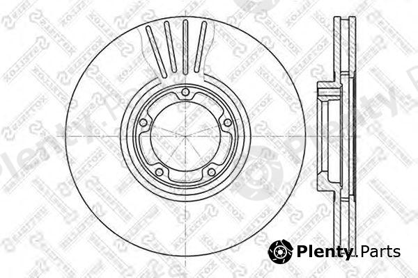  STELLOX part 6020-2532V-SX (60202532VSX) Brake Disc